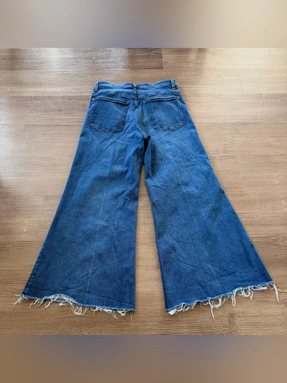 Madewell flared wide